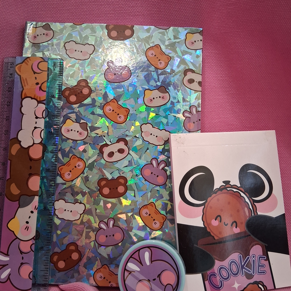 Cute Animal Stationery Set